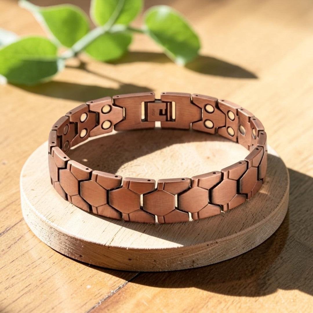 Effi Pure Copper Bracelet With Magnetic Therapy