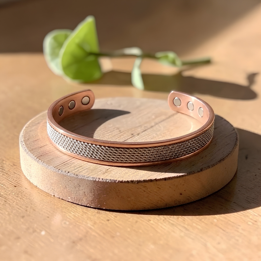 Cobre Pure Copper Bracelet With Magnetic Therapy
