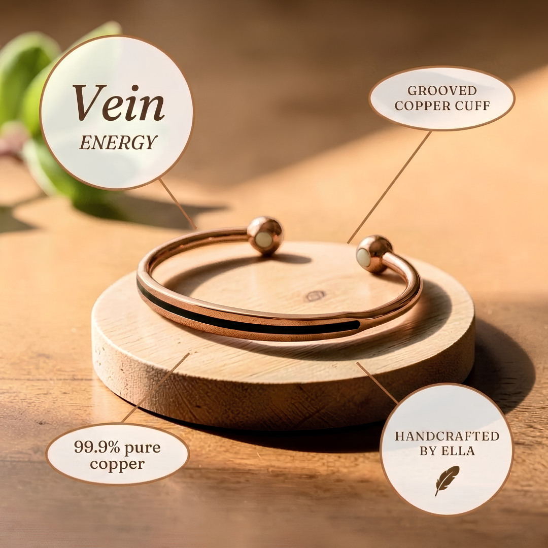 Vein Pure Copper Bracelet