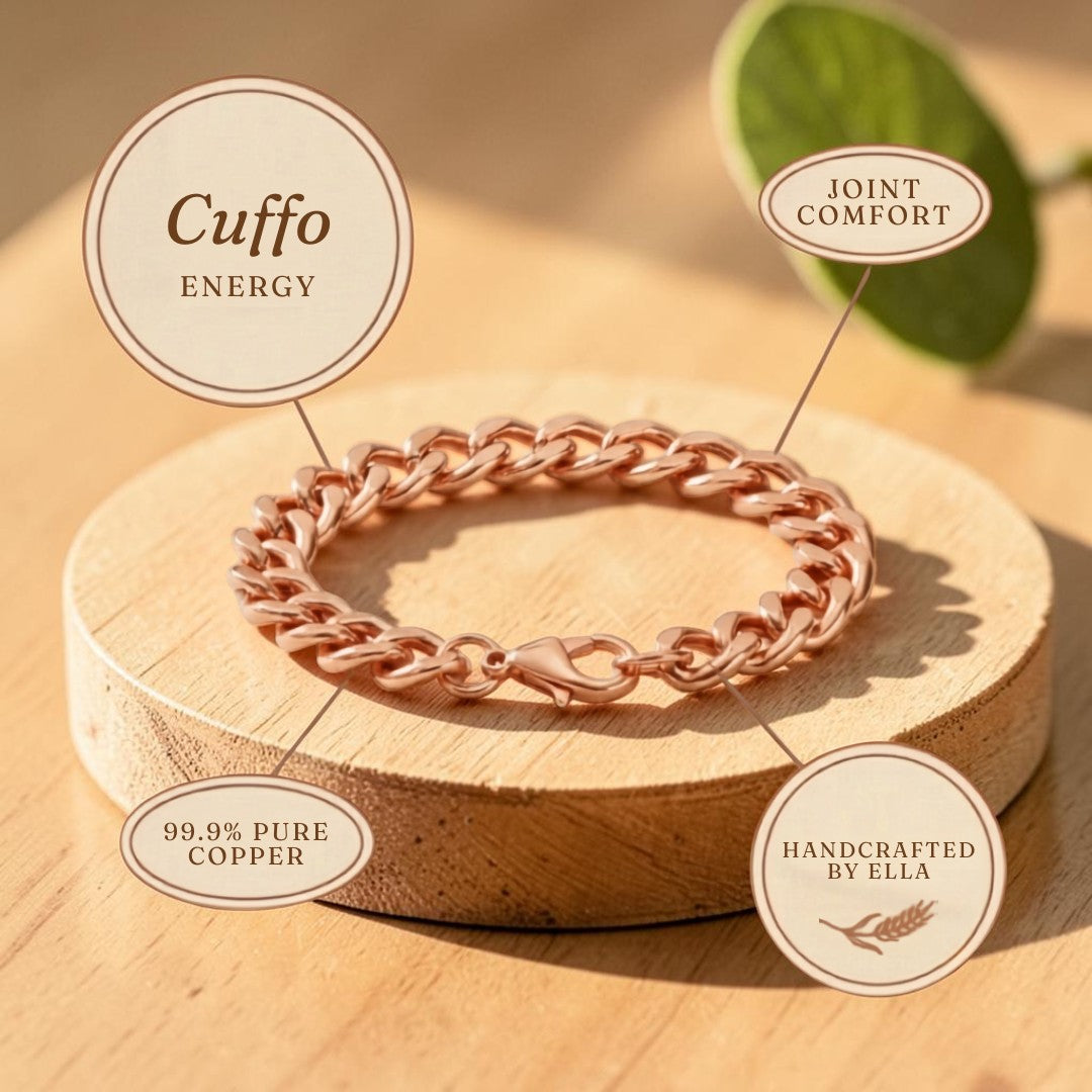Cuffo Men's Pure Copper Bracelet