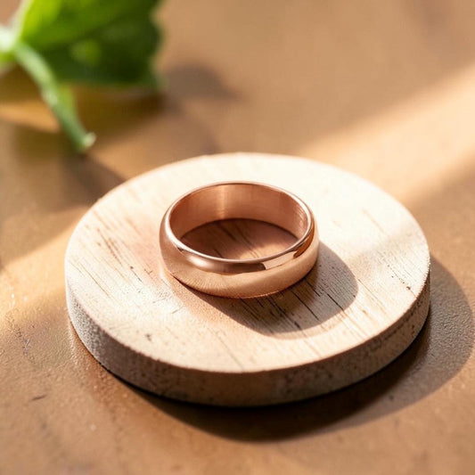 Plain Ring Pure Copper