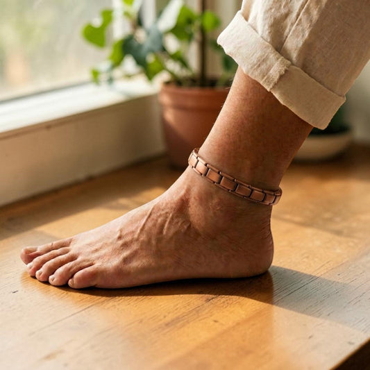 Shore Anklet Pure Copper With Magnetic Therapy
