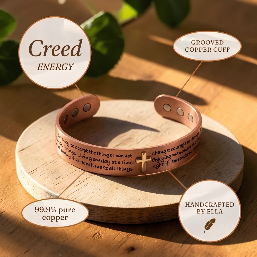 Creed Pure Copper Bracelet With Magnetic Therapy