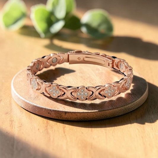 Azul Pure Copper Bracelet With Magnetic Therapy