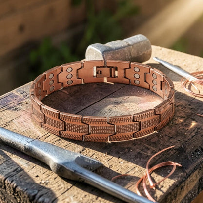 Rails Pure Copper Bracelet With Magnetic Therapy
