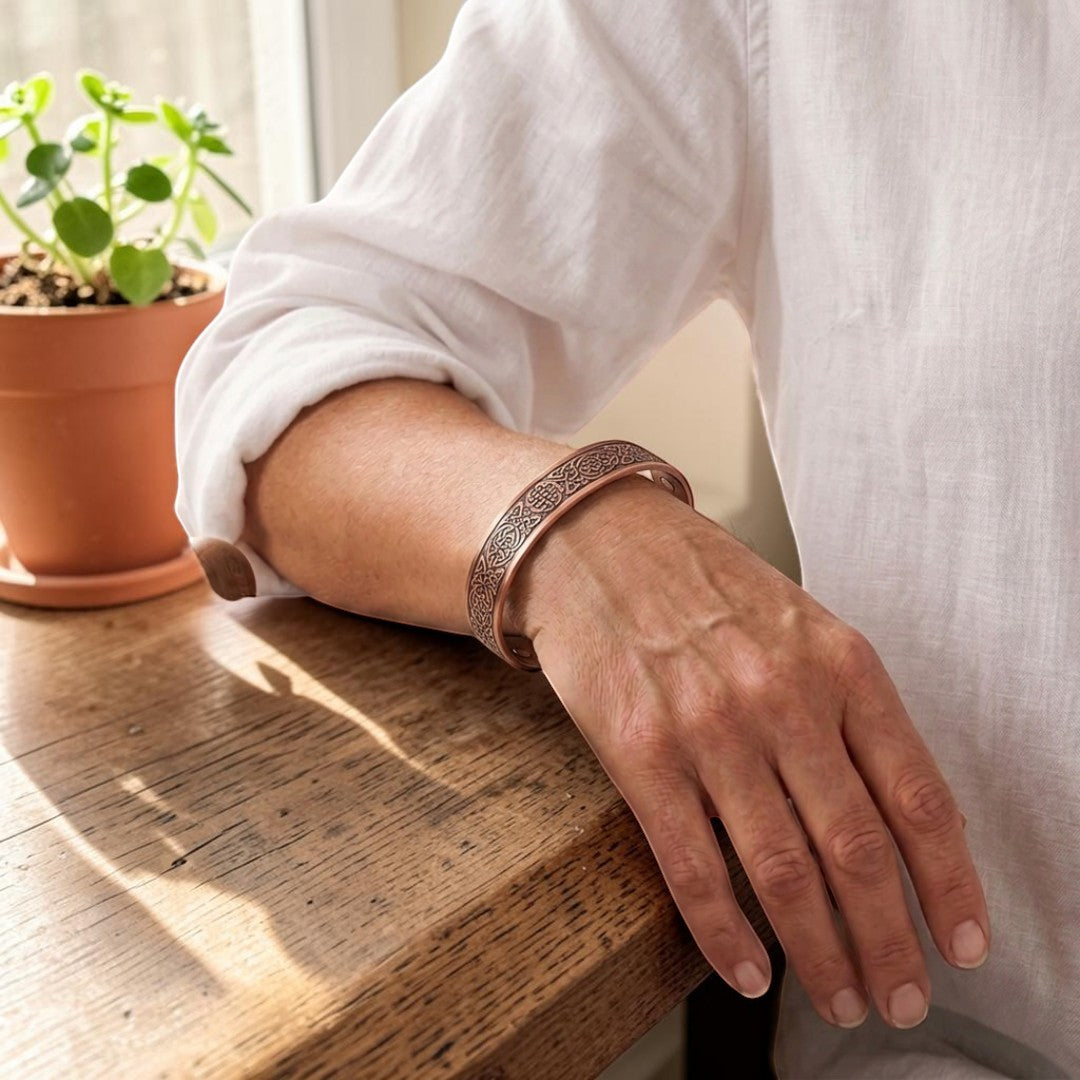Orchis Pure Copper Bracelet With Magnetic Therapy