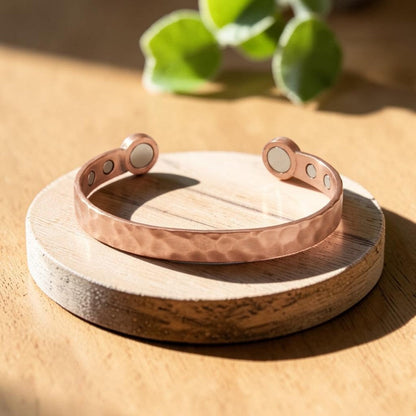 Lodestone Pure Copper Bracelet With Magnetic Therapy