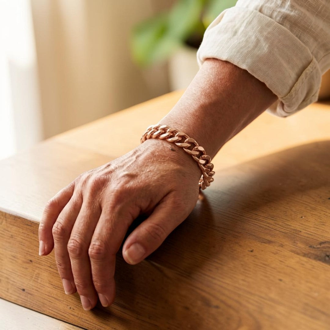 Cuffo Men's Pure Copper Bracelet