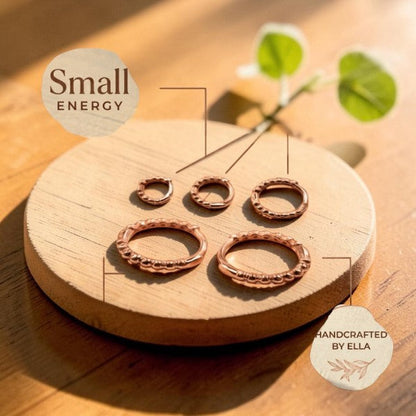 Small Copper Earrings