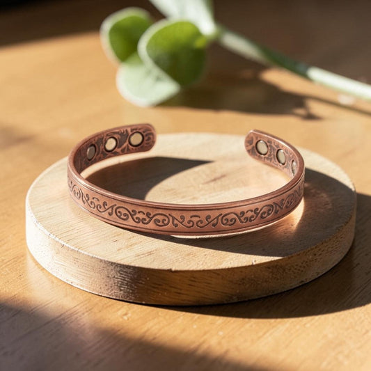 Loch Pure Copper Bracelet With Magnetic Therapy