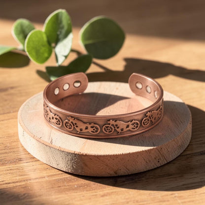 Brae Pure Copper Bracelet With Magnetic Therapy