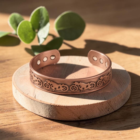 Brae Pure Copper Bracelet With Magnetic Therapy