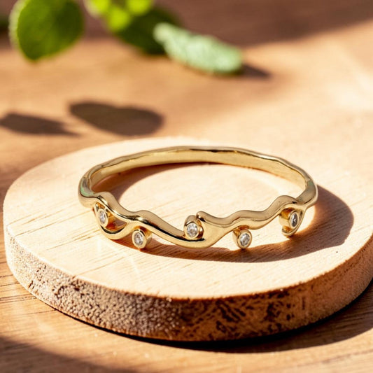 Ripple Pure Copper Bracelet