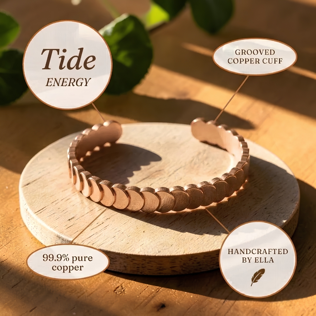 Tide Pure Copper Bracelet