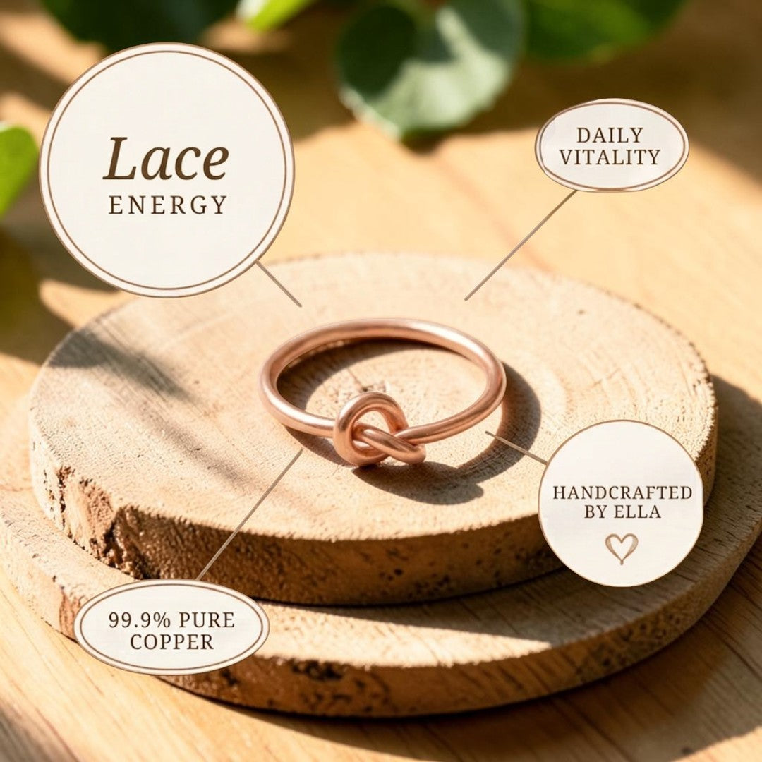 Lace Ring Pure Copper