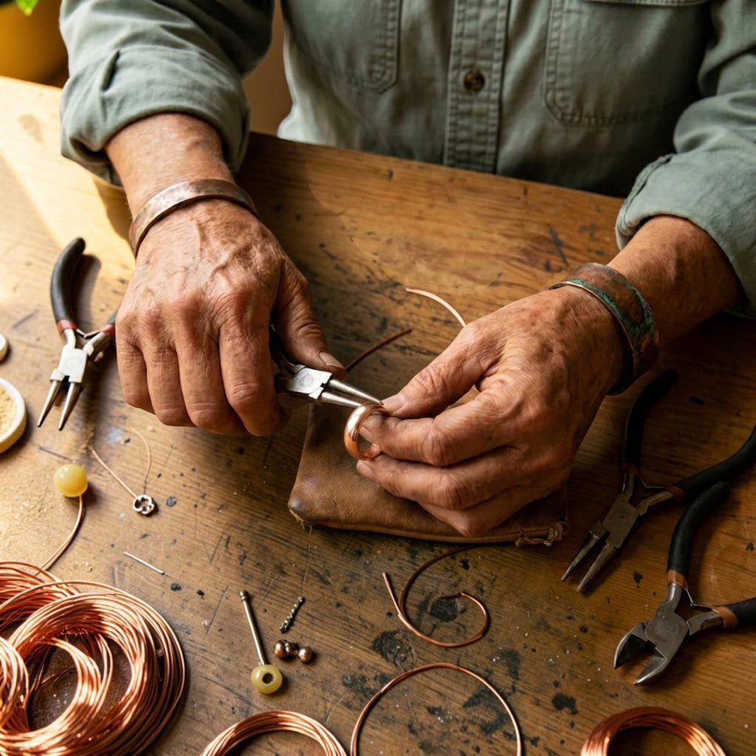Plain Ring Pure Copper