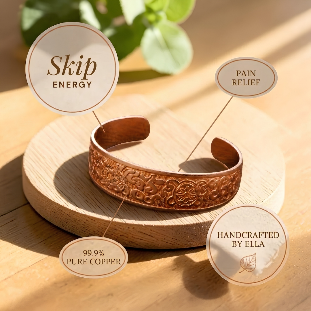 Skip Pure Copper Bracelet