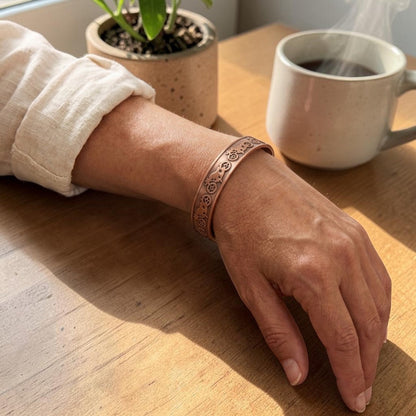 Brae Pure Copper Bracelet With Magnetic Therapy