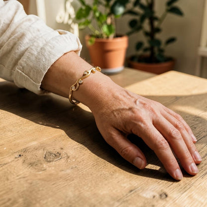 Ripple Pure Copper Bracelet