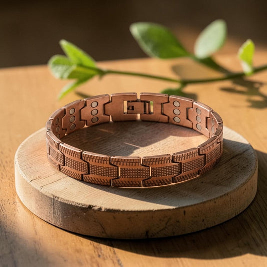 Rails Pure Copper Bracelet With Magnetic Therapy
