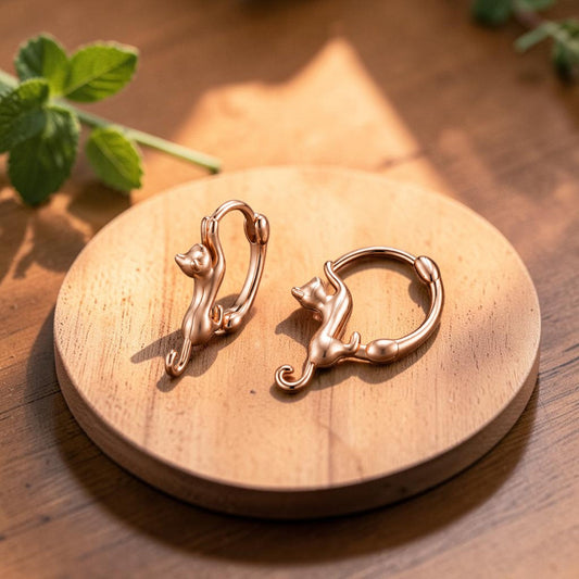 Kiln Copper Earrings