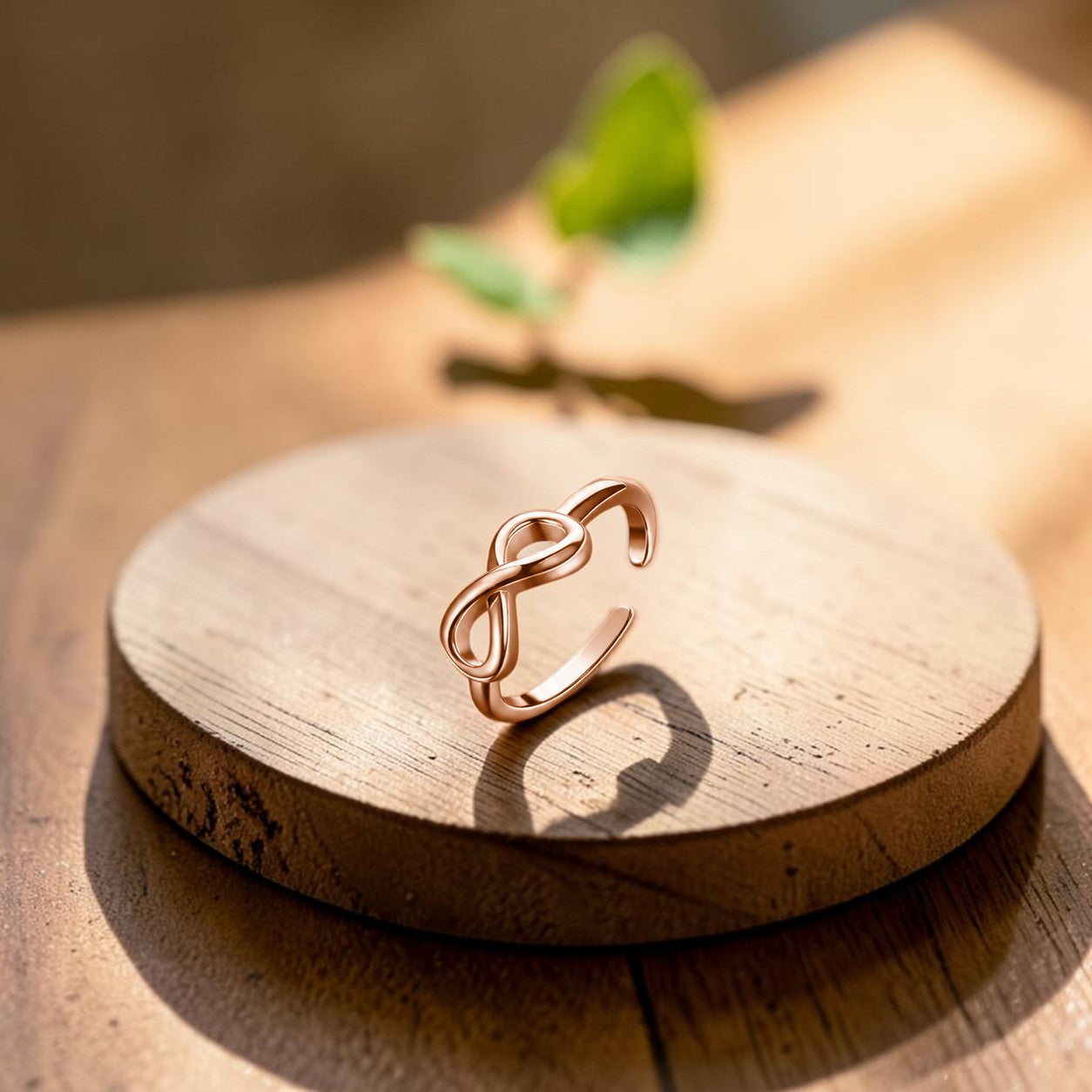 Loop Toe Ring Pure Copper