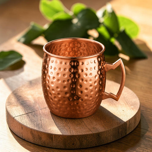 Pure Copper Puncta Mug 350ml