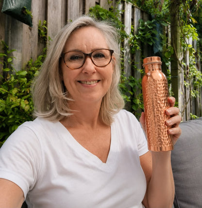 Handmade Ayurvedic Copper Bottle