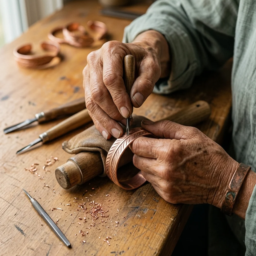 Root Copper Bracelet