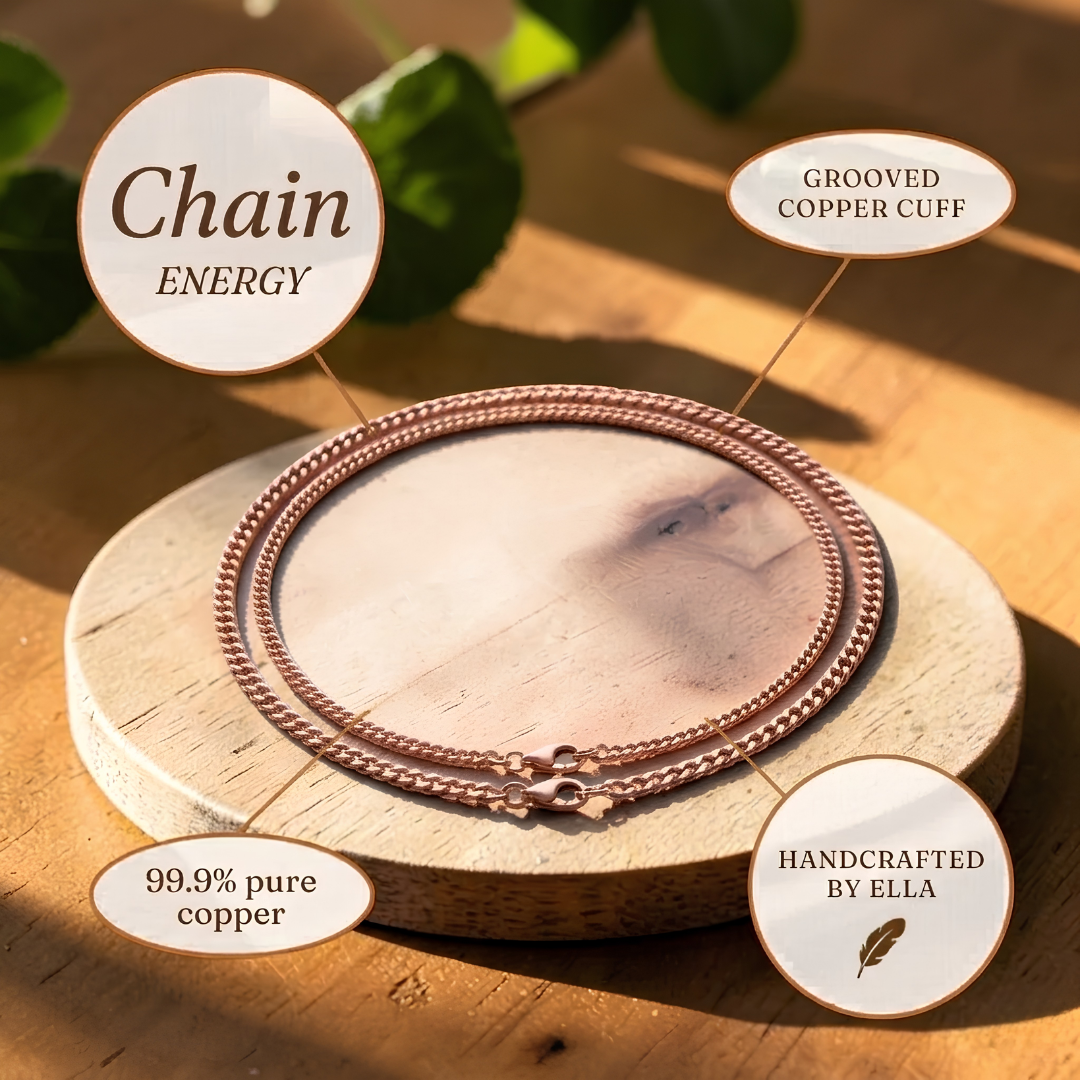 Chain Necklace Pure Copper
