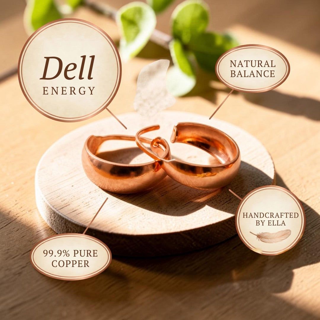 Dwell Copper Earrings
