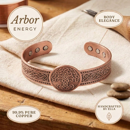 Arbor Pure Copper Bracelet With Magnetic Therapy