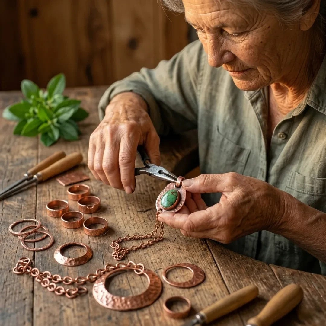Marsh Pure Copper Bracelet With Magnetic Therapy