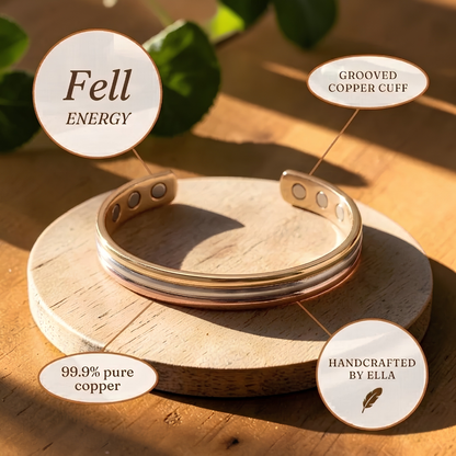 Fell Pure Copper Bracelet With Magnetic Therapy