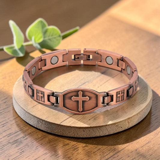 Grace Pure Copper Bracelet With Magnetic Therapy