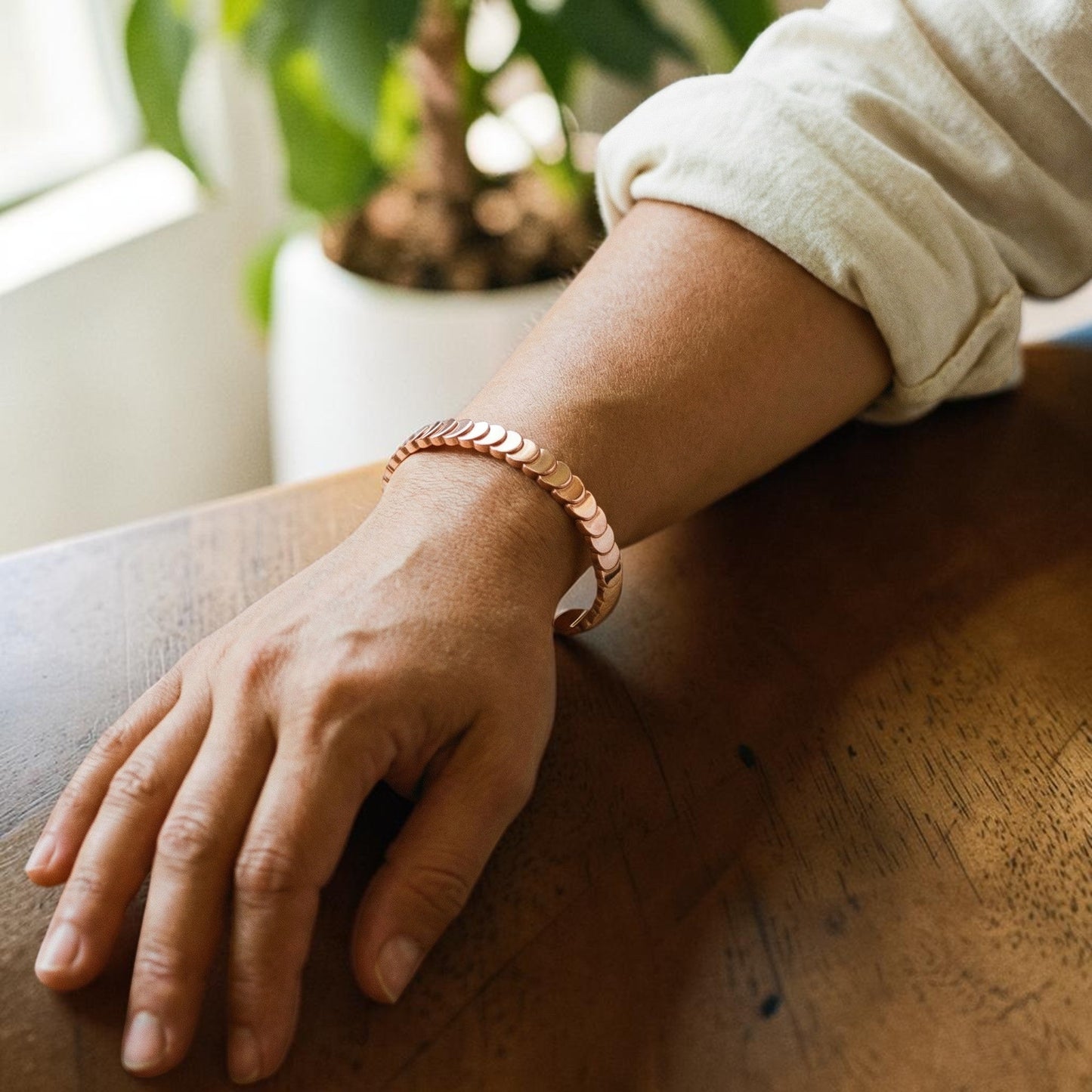 Tide Pure Copper Bracelet