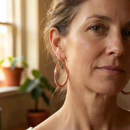 Creek Copper Earrings