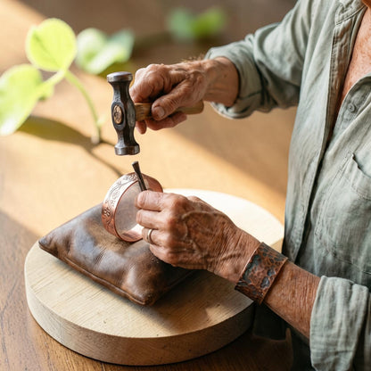 Knell Pure Copper Bracelet With Magnetic Therapy