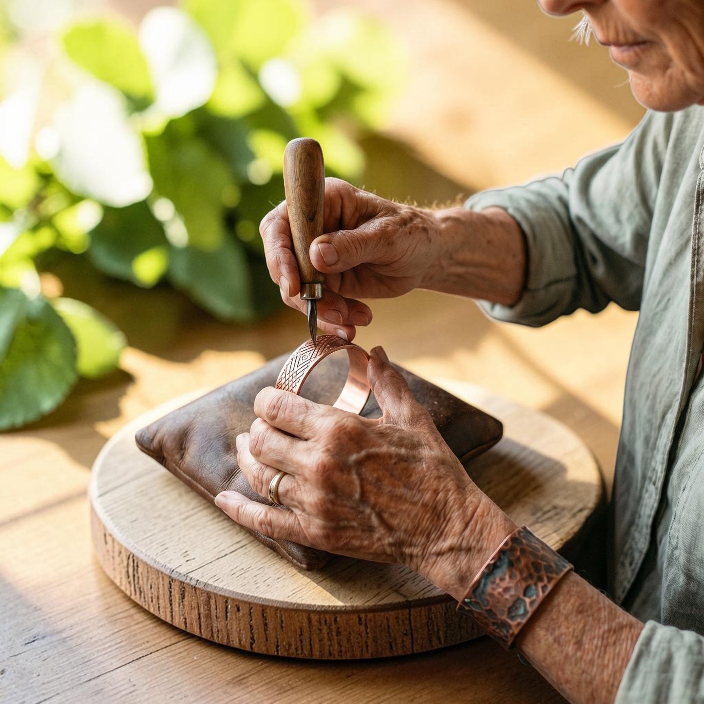 Holt Ring Pure Copper With Magnetic Therapy
