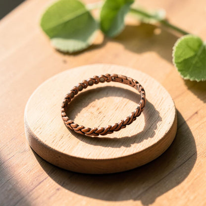 Dune Anklet Pure Copper With Magnetic Therapy