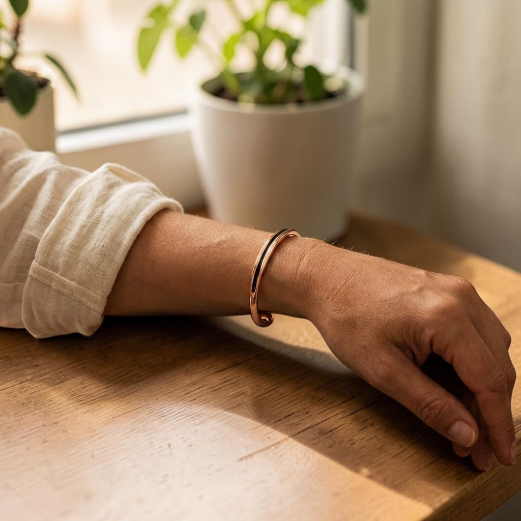 Vein Pure Copper Bracelet