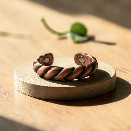 Tine Ring Pure Copper With Magnetic Therapy