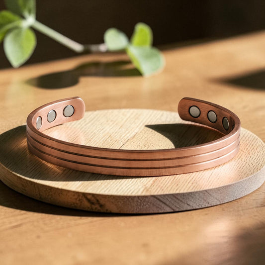 Core Pure Copper Bracelet With Magnetic Therapy