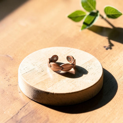 Bind Ring Pure Copper With Magnetic Therapy