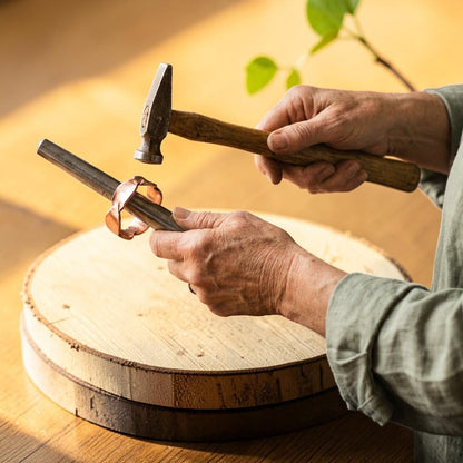 Bind Ring Pure Copper With Magnetic Therapy