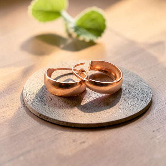 Dwell Copper Earrings