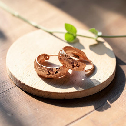 Dew Copper Earrings