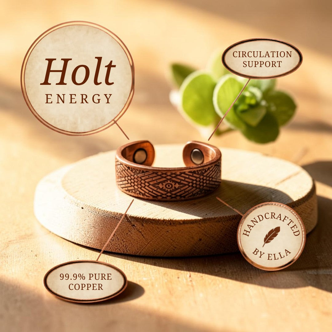 Holt Ring Pure Copper With Magnetic Therapy